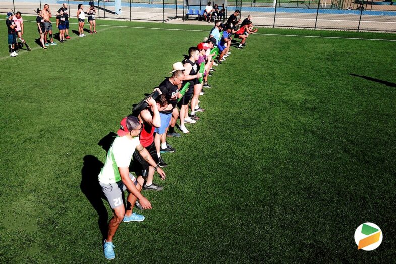AULÃO DE CROSSFIT MOVIMENTA PRATICANTES NO CENTRO POLIESPOTIVO DO CÉU AZUL