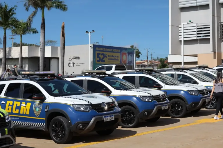 Aparecida reduz mortes em 30% e sobe para 2º lugar em ranking de segurança de Goiás admin