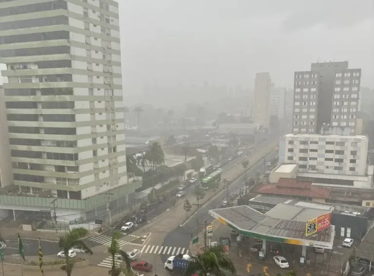 Goiás tem alerta para tempestades com ventos acima de 60 km/h neste sábado admin