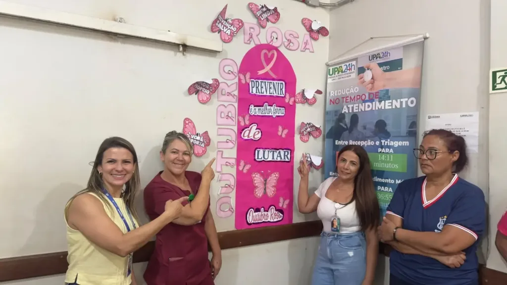 UPA de Luziânia promove palestra sobre prevenção ao câncer durante Outubro Rosa admin